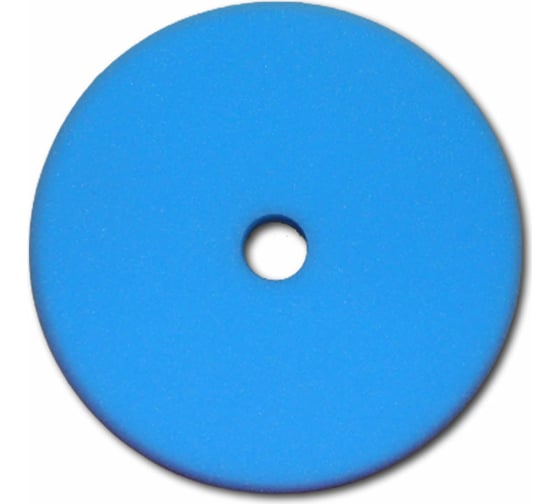 Круг полировальный с отверстием №3/80 (150/30 мм; синий) FITTER F09/02/BL-150-H 1