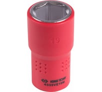 Головка торцевая диэлектрическая шестигранная (19 мм; 1/2") KING TONY 4335VE19M