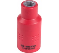 Головка торцевая диэлектрическая шестигранная (8 мм; 1/2") KING TONY 4335VE08M