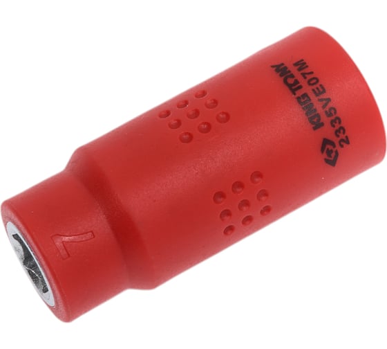 Головка торцевая диэлектрическая шестигранная (7 мм; 1/4") KING TONY 2335VE07M 1