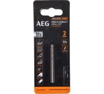 Сверло по металлу HSS-Co (2х24х49 мм) AEG AAKHSSCBT2-0 4932479323