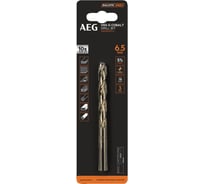 Сверло по металлу HSS-Co (6.5х63х101 мм) AEG AAKHSSCBT6-5 4932479335