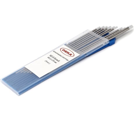 Электрод вольфрамовый WZ-8 (10 шт; 3.2 мм; белый) DEKA УТ-00000124