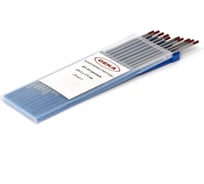 Электрод вольфрамовый WT-20 (10 шт; 3 мм; красный) DEKA УТ-00000089