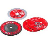 Набор из 4-х дисков FLEX 76 мм S-Set LBE76 для УШМ 533228