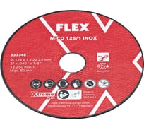Набор отрезных дисков FLEX M-CD 125/1 INOX 10VE 125 мм для УШМ (10 шт. в упак.) 533348