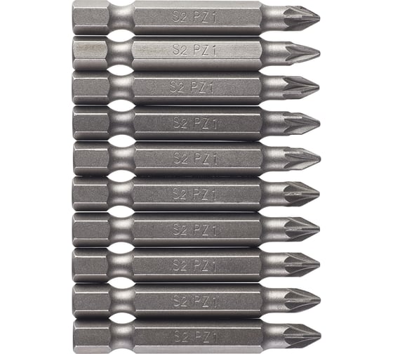Биты 10 шт, PZ1, 50 мм AEG ASDPZ15010 4932479512
