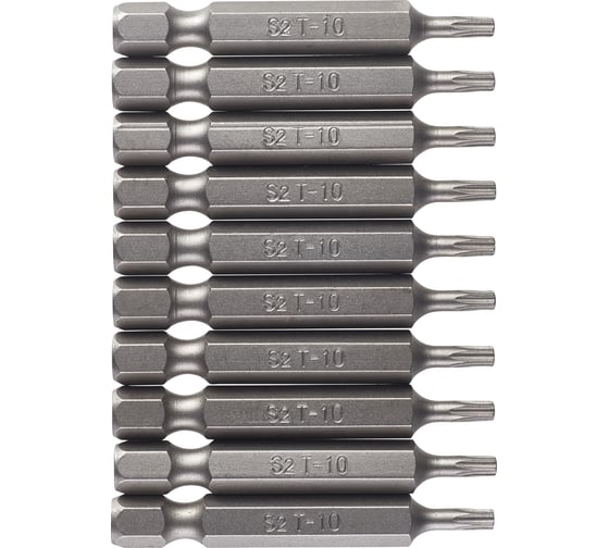 Биты 10 шт, T10, 50 мм AEG ASDT105010 4932479521