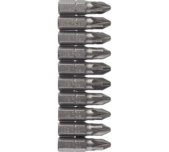 Биты 10 шт, PZ2, 25 мм AEG ASDPZ22510 4932479522