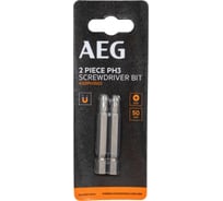 Биты 2 шт, РН3, 50 мм AEG ASDPH3502 4932479526