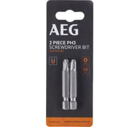 Биты 2 шт, РН3, 50 мм AEG ASDPH3502 4932479526