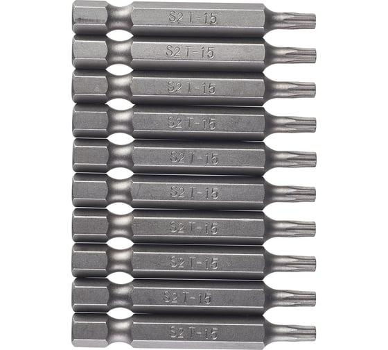 Биты 10 шт, T15, 50 мм AEG ASDT155010 4932479527