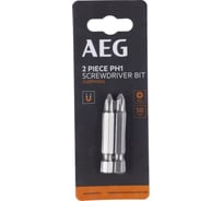 Биты 2 шт, РН1, 50 мм AEG ASDPH1502 4932479524