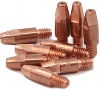 Наконечники контактные (100 шт; М6х28 мм; 1.0 мм; медь) DEKA СТ000001804