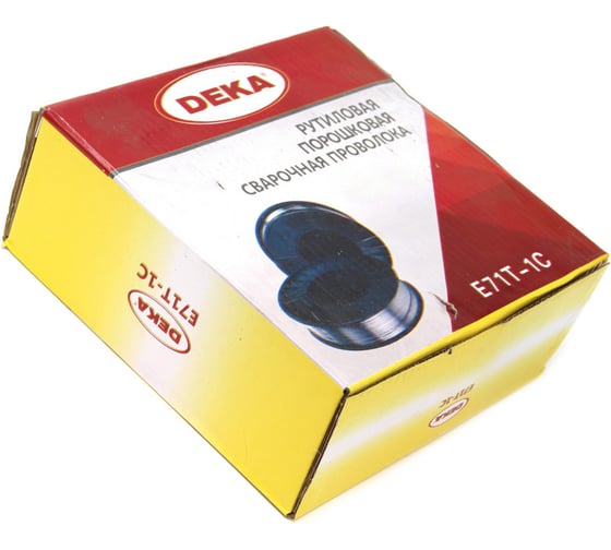 Проволока порошковая E71T-1С (1.2 мм; 5 кг) DEKA СТ000001759