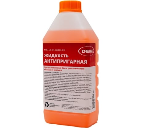 Жидкость антипригарная 1 л DEKA УТ-00000301