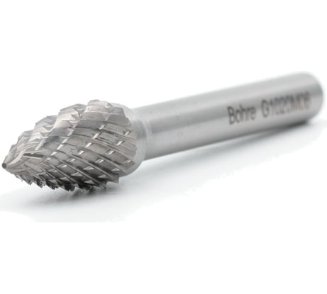 Борфреза твердосплавная Bohre сфероконическая с заостренным концом, тип G 10-20-М-06-L65 КБ001431