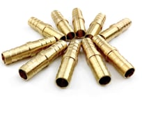 Соединитель Профитт латунный елочка 12 мм, 10 шт 9275884