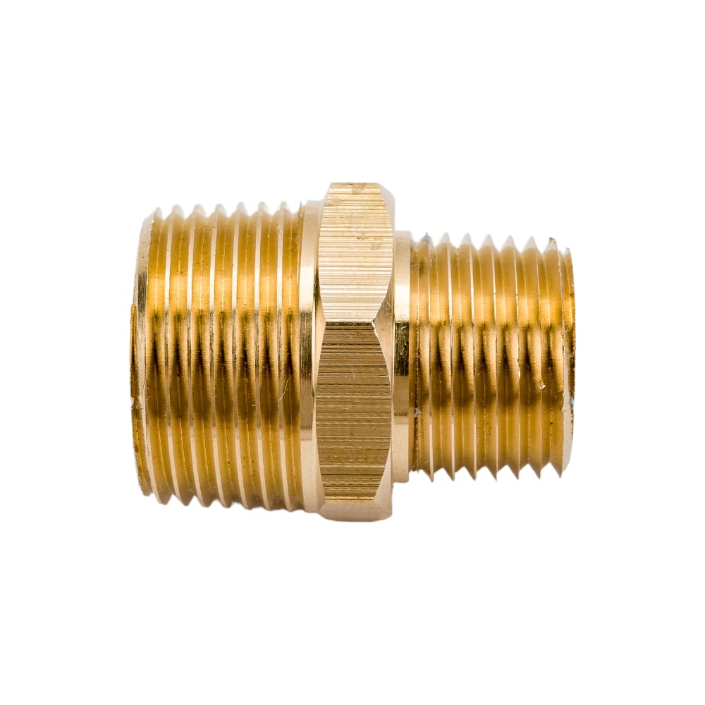 Ниппель Профитт латунный переходной пневмо 3/4\" НР х 1/2\" НР 9276324 ...