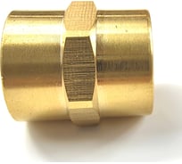 Муфта Профитт латунная пневмо 1/2" ВР, 10 шт 9276041