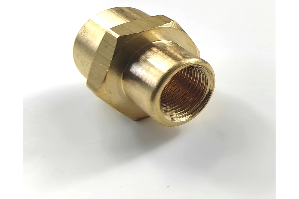 Муфта латунная переходная пневмо 1/2\" ВР х 1/4\" ВР Профитт 9275990 ...