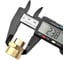 Муфта Профитт латунная переходная пневмо 1/2" ВР х 1/4" ВР, 10 шт 9276003 5