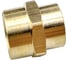 Муфта Профитт латунная переходная пневмо 1/2" ВР х 3/8" ВР, 10 шт 9276027 2