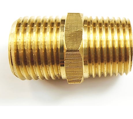 Ниппель Профитт латунный пневмо 3/4" НР, 10 шт 9276355
