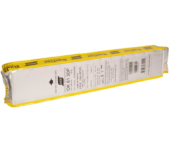 Сварочные электроды ESAB OK 61.30P 2.5x350мм 1,8кг VacPac 61P0253WG0