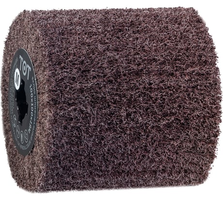 Шлифовальный валик нетканый (100х100х19 мм; AM MEDIUM) TOTFLEX 4631159668740