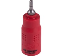Насадка торцевая диэлектрическая HEX (3х54 мм; 1/4") KING TONY 2035VE03