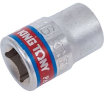 Головка торцевая стандартная шестигранная (7/16"; 3/8") KING TONY 333514S