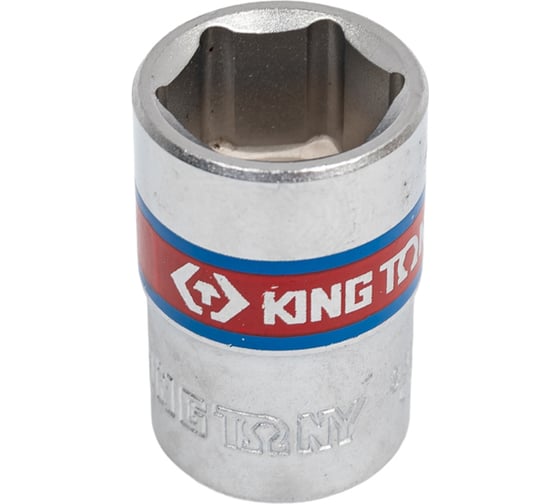 Головка торцевая стандартная шестигранная (1/2"; 3/8") KING TONY 333516S