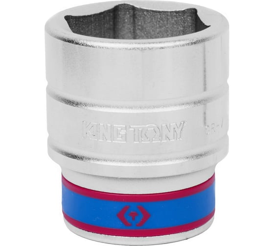 Головка торцевая стандартная шестигранная (9/16"; 3/8") KING TONY 333518S