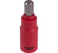 Насадка торцевая диэлектрическая HEX (10х65 мм; 3/8") KING TONY 3025VE10