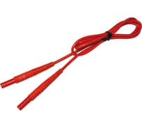 Провод измерительный с разъемами банан (1.2 м; красный) SONEL WAPRZ1X2REBB