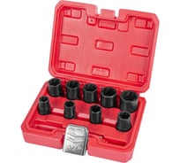 Набор головок (экстракторов) Arnezi для поврежденных гаек и болтов 10 пр., ударные R5304010