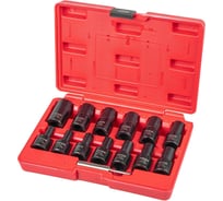 Набор головок (экстракторов) Arnezi для поврежденных гаек и болтов, 14 пр. (6-19мм) (42CR-MO) R5304014