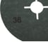 Фибровый круг TOTFLEX PRO P36 D125, 25шт. 4631177070631 3