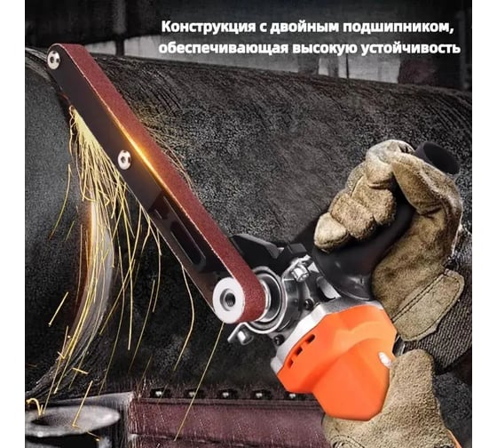 Насадка ленточно-шлифовальная на болгарку, УШМ Vitatools nasadka-lentochnay-ushm