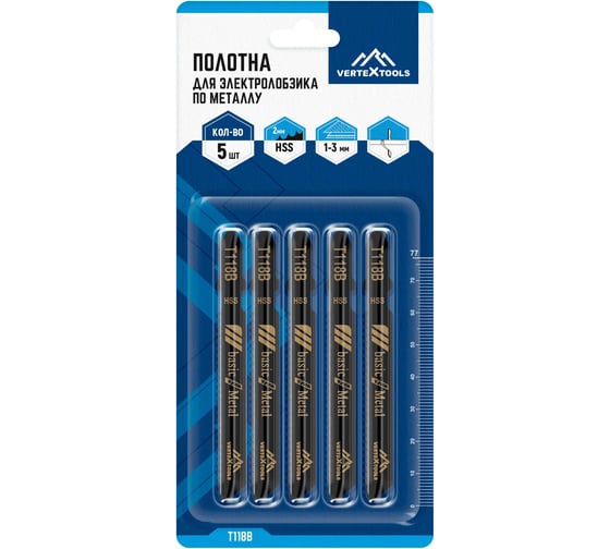 Полотно для электролобзика vertextools T118B