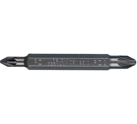 Бита двухсторонняя серия Industrial PZ1/PZ2, 60 мм Felo 06112610