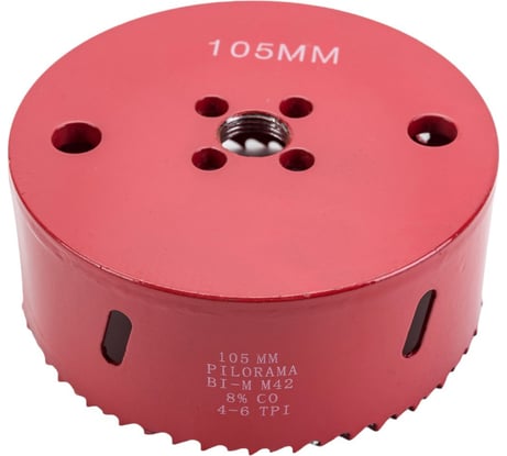 Коронка Bi-Metall М42 Cobalt 8% 105 мм Pilorama 570105