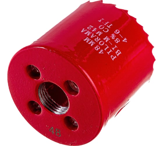 Коронка Bi-Metall М42 Cobalt 8% 48 мм Pilorama 570048 1