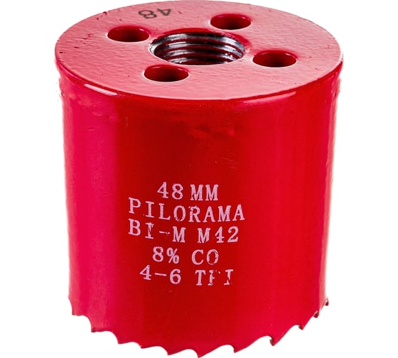 Коронка Bi-Metall М42 Cobalt 8% 48 мм Pilorama 570048