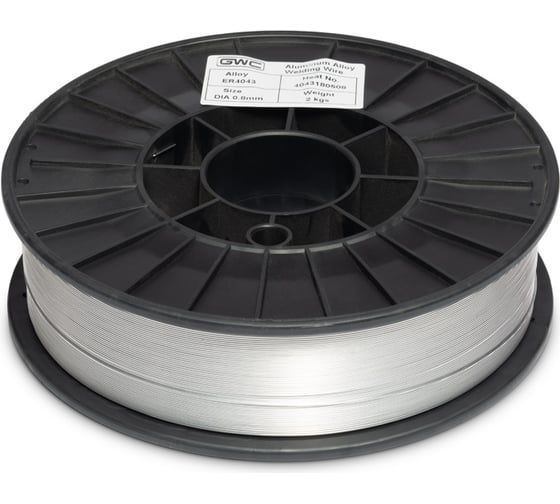 Проволока сварочная ER-4043 AlSi5 (0.8 мм; 2 кг) GWC 00403