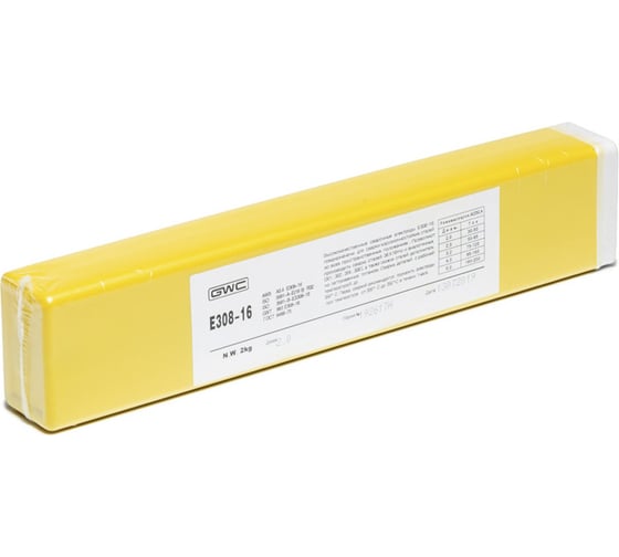 Электроды нержавеющие Е308-16 (2 мм; 2 кг) GWC 01901