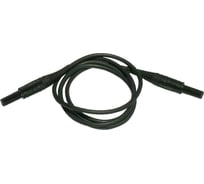 Провод измерительный с разъемами банан (2.2 м; черный) SONEL WAPRZ2X2BLBB