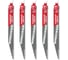 Полотно WRECKER TCT 230/6T (5 шт; 230 мм; 6TPI) для сабельной пилы Milwaukee 48005542 2