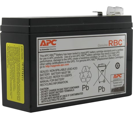 Батарея Replacement Battery Cartridge #106 (2.2 Ач; 12 В) APC BC106